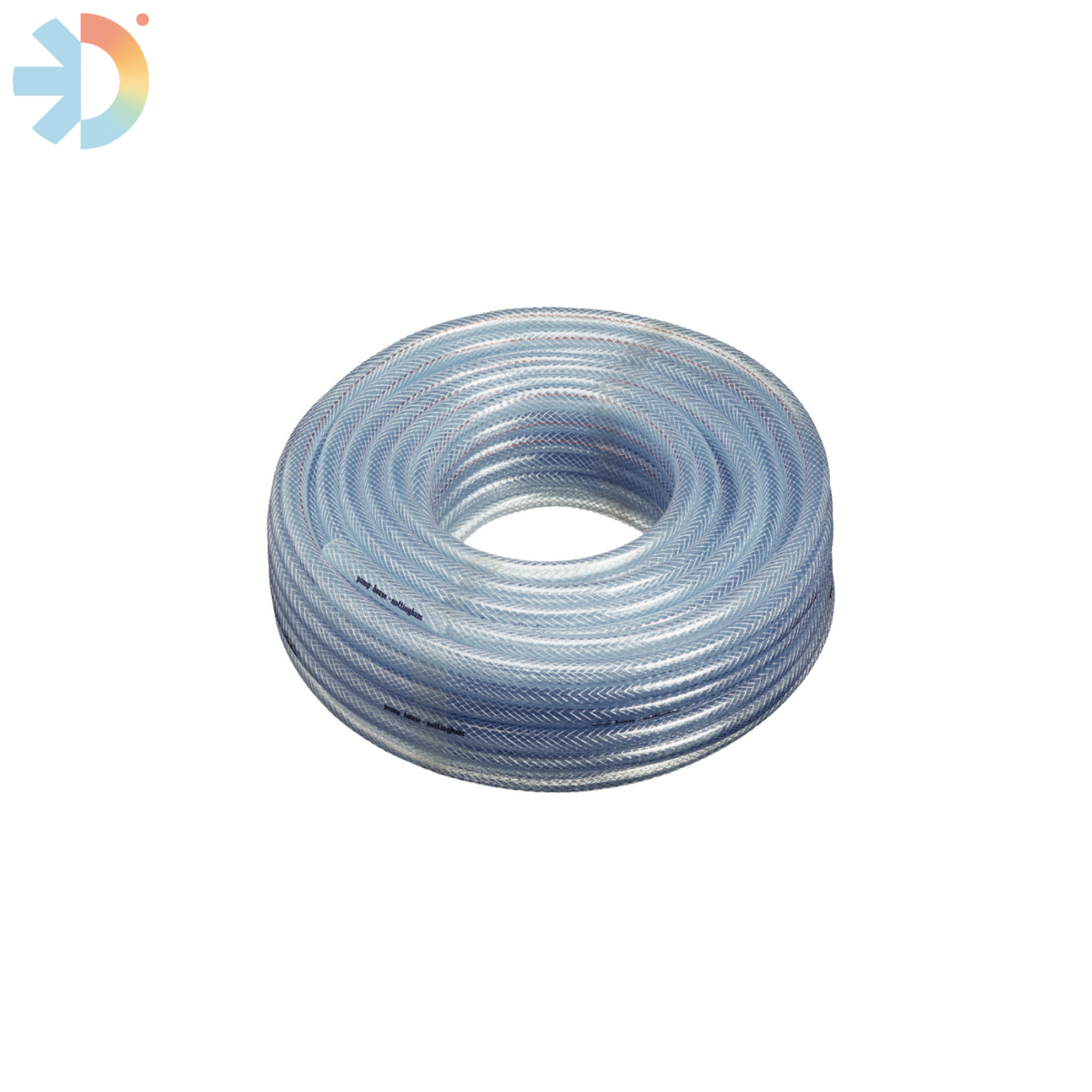 1/2 BRAIDED HOSE CLEAR